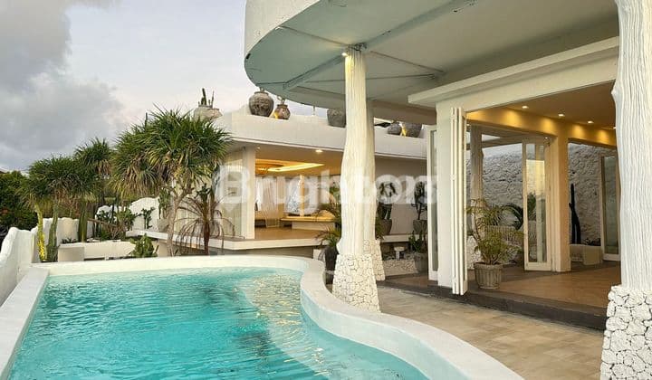 Big Villa 613 Meters Mediterranean Design Sea View 3+1 Bedroom At Gwk Uluwatu Bali