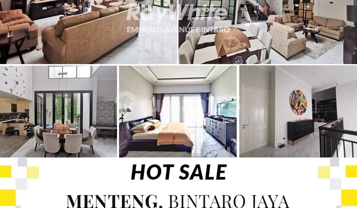 DIJUAL RUMAH MEWAH SIAP HUNI DI MENTENG BINTARO DIJUAL RUMAH MEWAH SIAP HUNI DI MENTENG BINTARO