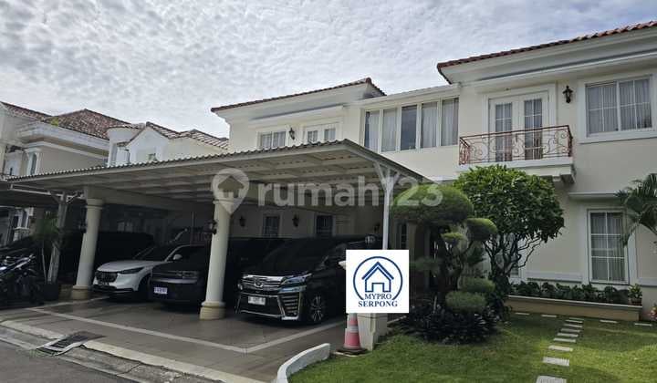 Butuh Uang! Rumah Mewah Hook Lippo Karawaci - Taman Beverly Golf 20X26 (512 M²) | Furnished, Ada Kolam Renang