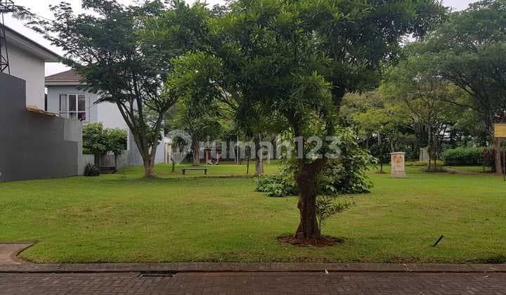 Dijual Kavling Premium Bsd City - De Park, Cluster De Cajuputi 17X21 Hoek | Samping Taman | Jogging Track