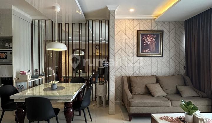 Apartment di pusat perkantoran, Sahid Sudirman Residences, 2 BR, 84 sqm, Furnished