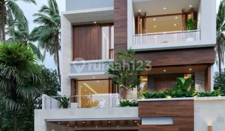 Promo Ramadhan!! Turun 5M Berlaku Sd Akhir April!! Rumah Mewah Brand New 4 Lantai, Jagakarsa, Jaksel, Private Pool, Luas Tanah 200 Sqm, Semi Furnished, SHM