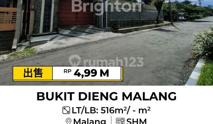 Tanah Premium Hook di Bukit Dieng Malang