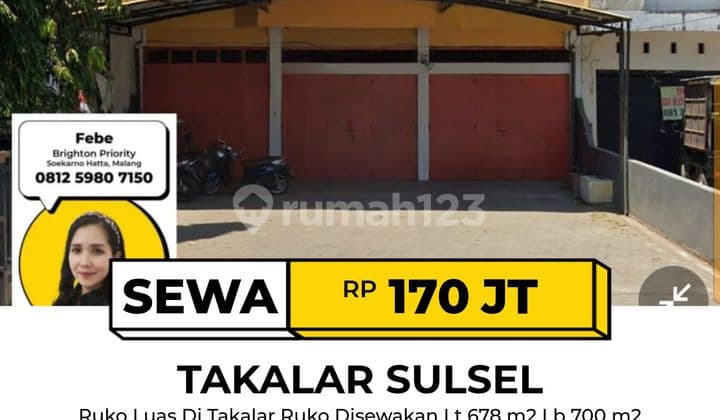 Ruko Di Takalar Sulsel