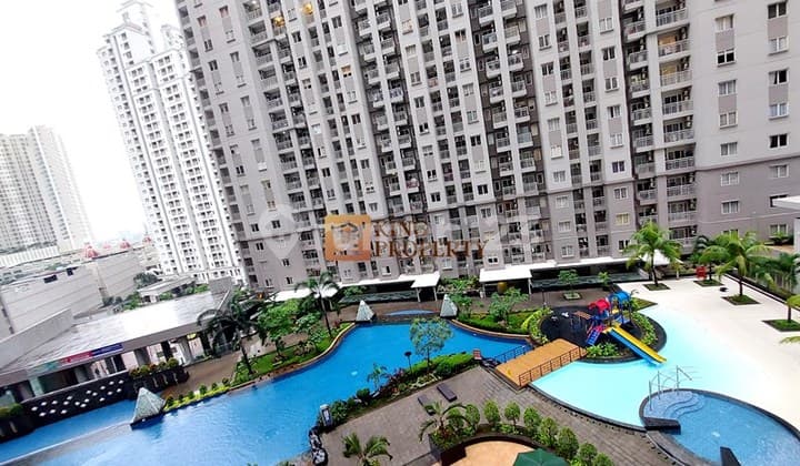 Modern Minimalist Clean 2Br Royal Mediterania Garden - Dekat Central Park & Neo Soho, Fasilitas Kolam Renang & Kids Pool, Whirlpool, Sauna & Outdoor Playground, Jogging Track, Squash Court, Tennis Court & Gym