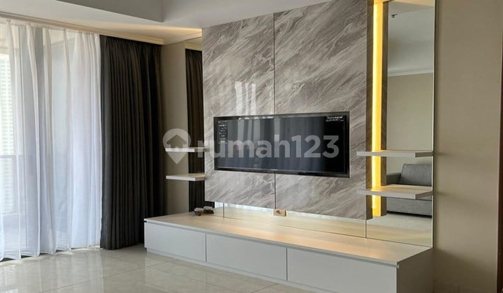 Siap Huni! 2 Bedroom Luas 99M² Taman Anggrek Residences - Elegant Minimalist | Direct Mall Access, Fasilitas Keamanan 24 Jam & Access Card, Kolam Renang Dewasa & Anak