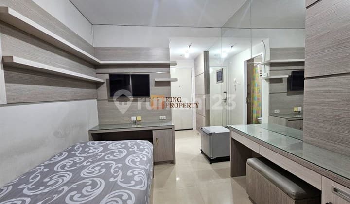 Apartemen Studio Madison Park Modern Urban - Dekat Neo Soho & Taman Anggrek, Fasilitas Kolam Renang, Jogging Track, Lapangan Basket, Gym, Billiard, Sky Garden, Evi Charger Station