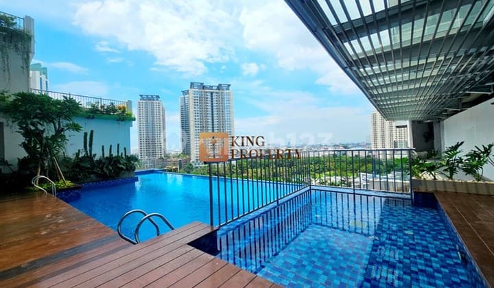 Modern 1Br The Peak Royale Springhill Suites Premium Living In Kemayoran, Fasilitas 2 Kolam Renang Eksklusif (Family Pool & Sky Pool), 3 Lobby Eksklusif & Double Private Lift, Lahan Parkir (Satu untuk Satu Per Unit), Sky Garden, Ruang Serbaguna, Gym