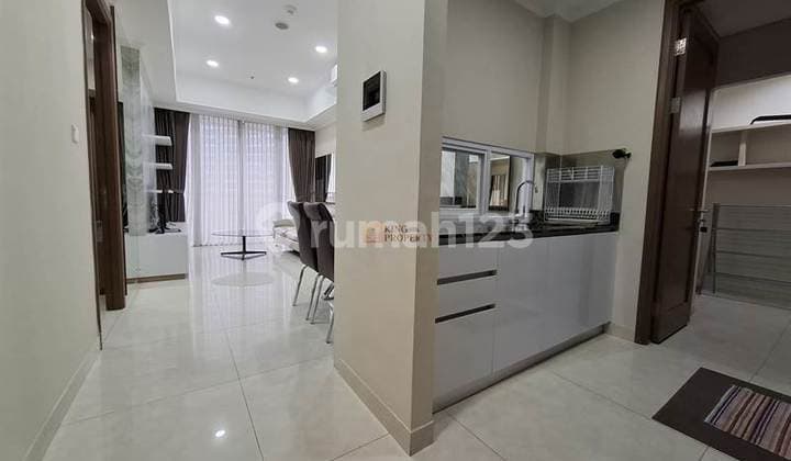 Rent 2BR Premium Taman Anggrek Residences - Elegant Minimalist Contemporary, Near Untar, Trisakti & Central Park Mall, 24-hour Security Facilities, Swimming Pool & Kids' Pool, Jogging Track, Basketball Court, Tennis Court, Gym