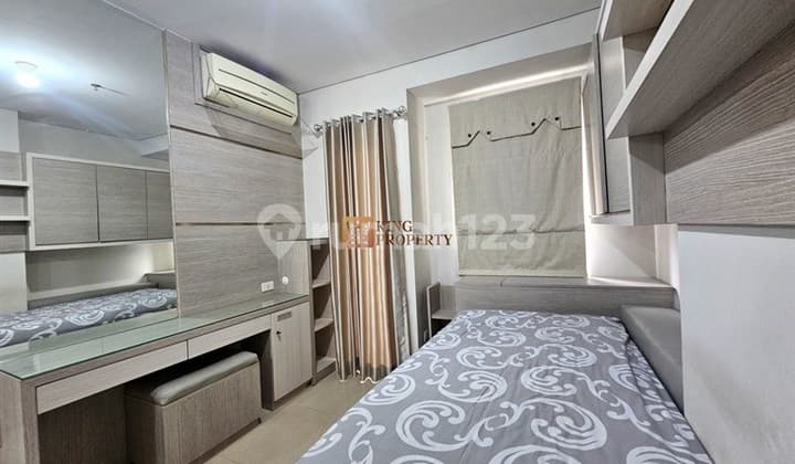 Apartemen Madison Park Studio Modern Built-In Concept - Langkah ke Central Park, Fasilitas Kolam Renang, Jogging Track, Lapangan Basket, Gym, Billiard, Sky Garden, Evi Charger Station