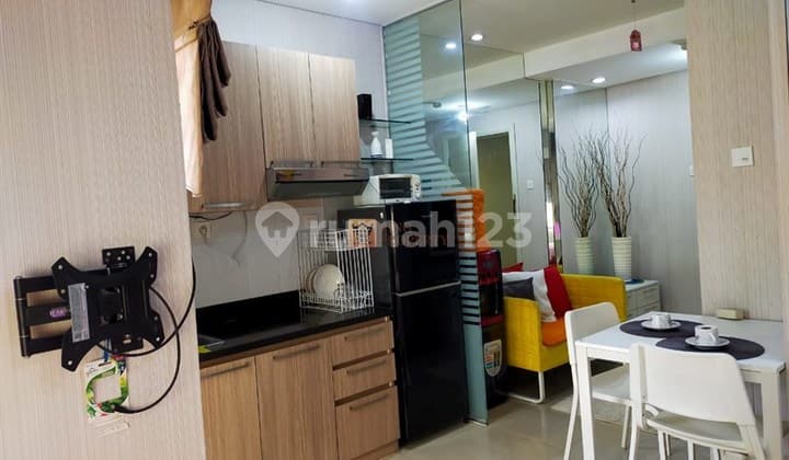 Apartemen Madison Park 1Br Siap Huni Full Furnish - Dekat Central Park & Trisakti, Fasilitas Kolam Renang, Track Jogging, Lapangan Basket, Gym, Billiard, Sky Garden, Evi Charger Station