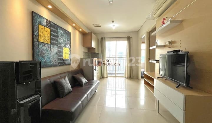 Apartemen 2Br Madison Park Furnished Nyaman - Modern Minimalist Dekat Untar & Trisakti, Fasilitas Kolam Renang, Jogging Track, Lapangan Basket, Gym, Billiard, Sky Garden, Evi Charger Station