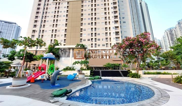 Disewakan 1Br Madison Park Central Park - Siap Huni, Dekat Mall Central Park & Untar, Fasilitas Kolam Renang, Jogging Track, Lapangan Basket, Gym, Billiard, Sky Garden, Evi Charger Station