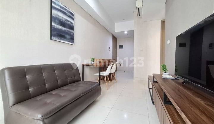 Hunian 2Br Modern Minimalist Contemporary Taman Anggrek Residences - Dekat Neo Soho & Mall Taman Anggrek, Fasilitas Swimming Pool, Kids Playgrounds, Club House, Spa, Fitness Center, Garden, Jogging Track