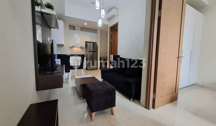 1 Bedroom Full Furnish Taman Anggrek Residences - Interior Modern Elegant, Akses Langsung Mall Ta, Fasilitas Swimming Pool, Kids Playgrounds, Club House, Spa, Fitness Center, Garden, Jogging Track