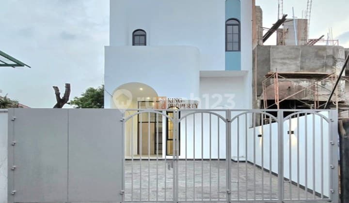 Ready Unit Terakhir! Rumah Little Santorini Joglo - Desain Santorini Modern | Dekat Meruya & Puri