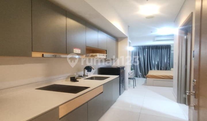 Suite Studio Design Minimalis Modern di Taman Anggrek Residences - Dekat Mall Taman Anggrek & Central Park Mall, Fasilitas Keamanan 24 Jam, Kolam Renang & Kolam Renang Anak, Jogging Track, Lapangan Basket, Tennis Court, Gym