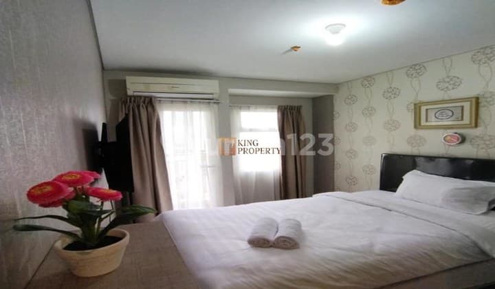For Rent: Madison Park Studio - Nice Interior Design, Neat, Near Taman Anggrek Mall, Facilities: Swimming Pool, Jogging Track, Basketball Court, Gym, Billiards, Sky Garden, EV Charging Station