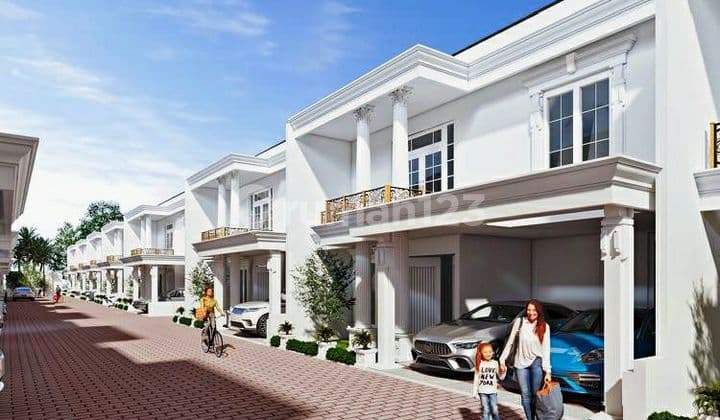 Cluster One Gate Rumah 2Lt Clasic Exclusive American Style Indent