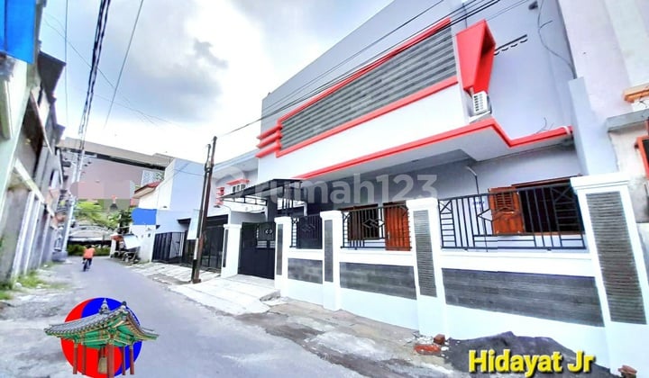 Rumah Baru 2Lt Furnished Dekat Grand Mall Tengah Kota