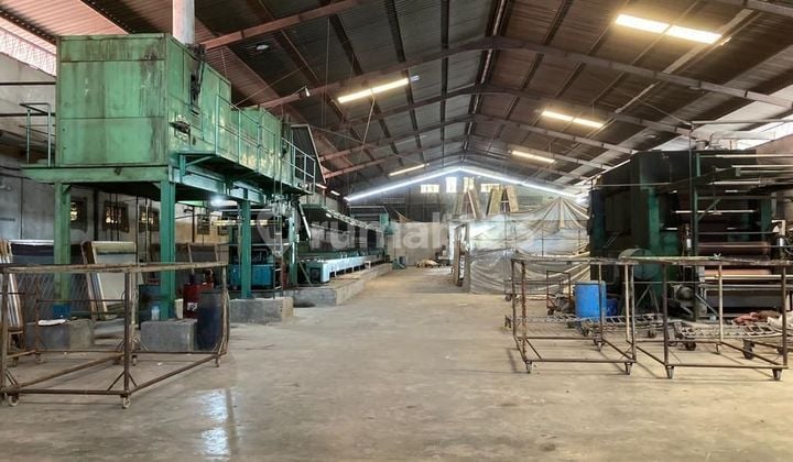 Pabrik Ex Printing Textil Strategis Depan jalan Raya