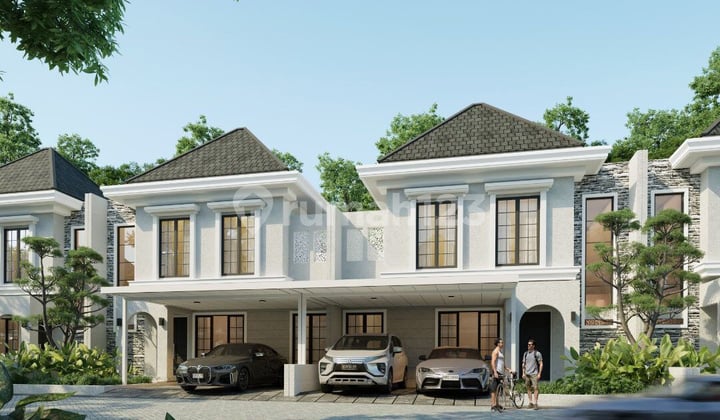 Rumah indent Cantik Cluster Strategis Dekat GOR Manahan
