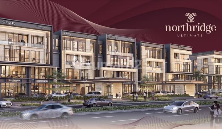 Ruko 3 Lantai Northridge BSD Lokasi Cbd BSD Harga Promo