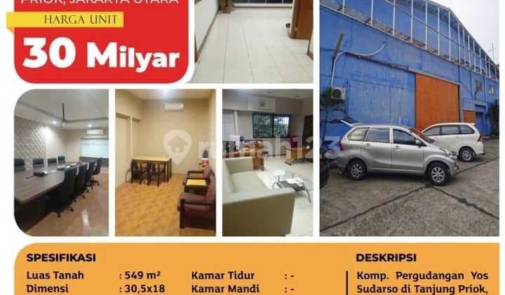 Pergudangan Yos Sudarso Sunter...butuh Cepat