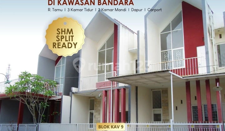 Rumah 2 Lantai Siap Huni Dekat Bandara Malang