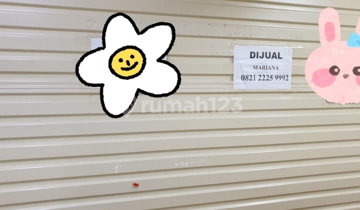 Di Jual Kios Cempaka Mas Banting Harga