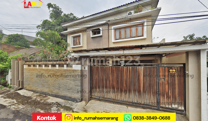 Luxury Promo! Rumah Besar Gombel Permai - Full Interior, Lokasi Elit 2 Lantai + Basement