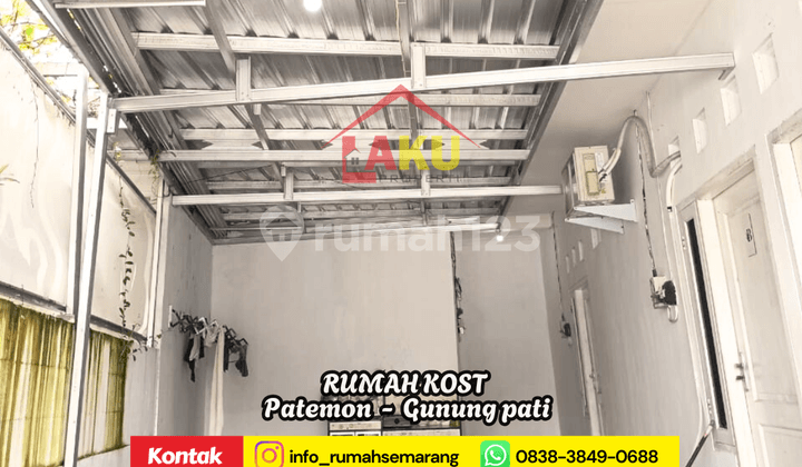 Jual Cepat: Rumah Kos Ready Patemon, SHM, Strategis Dekat Kampus Unnes!