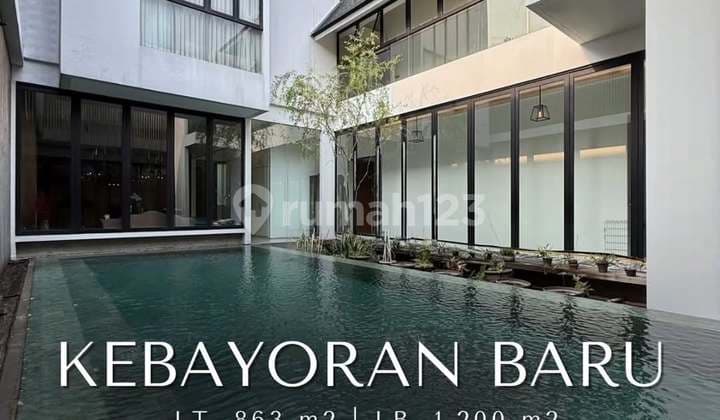 Rumah Bagus SHM Kebayoran Baru, Jakarta Selatan Semi Furnished