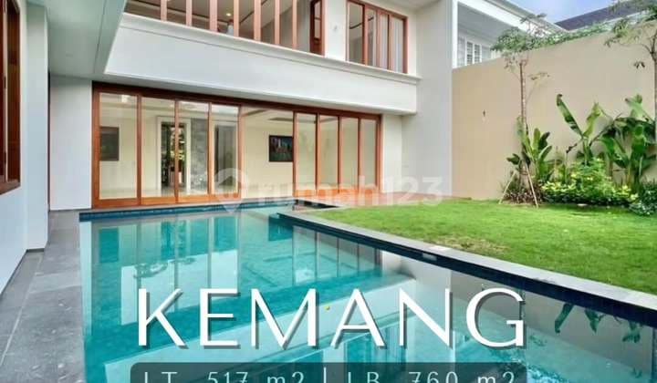Rumah Baru Bagus Semi Furnished SHM Kemang, Jakarta Selatan
