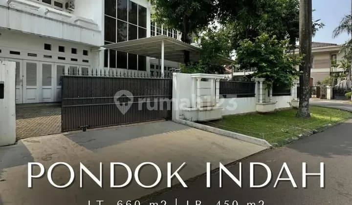 Nice House in Pondok Indah, South Jakarta, Freehold Title