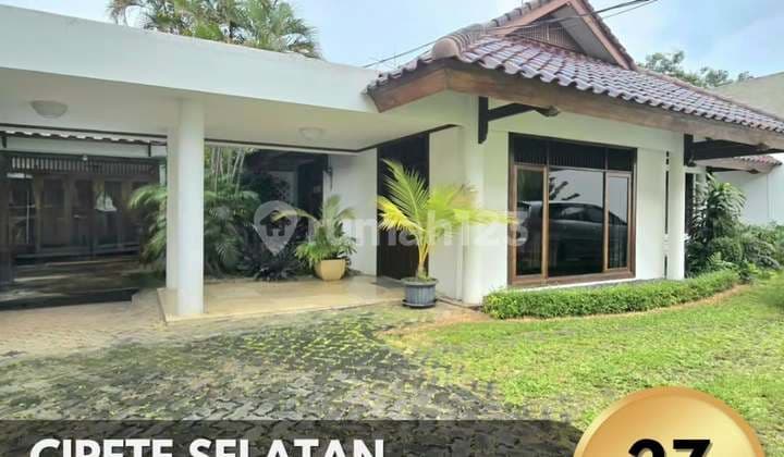 Rumah Bagus Semi Furnished SHM Cipete, Jakarta Selatan