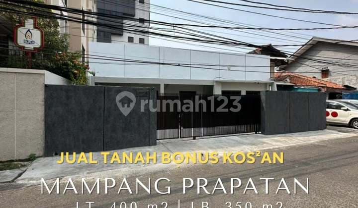 Rumah Butuh Renovasi Total Semi Furnished Mampang Prapatan, Jakarta Selatan SHM