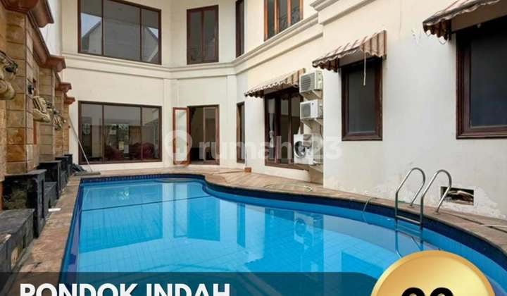 Rumah Bagus Semi Furnished SHM Pondok Indah, Jakarta Selatan