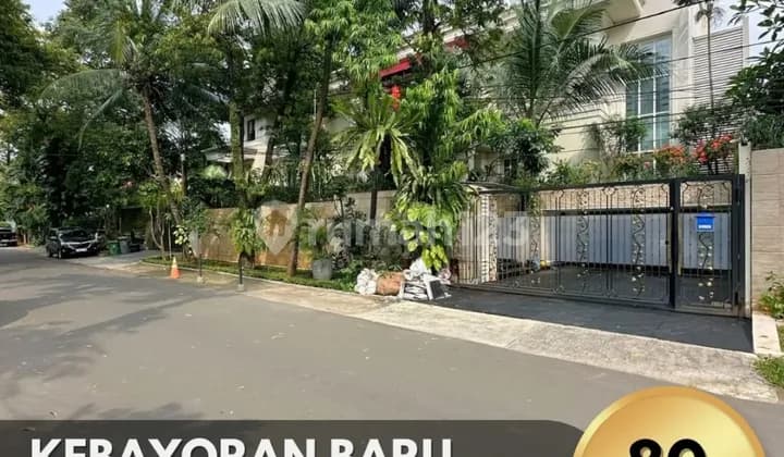 Rumah Bagus Semi Furnished SHM Kebayoran Baru, Jakarta Selatan