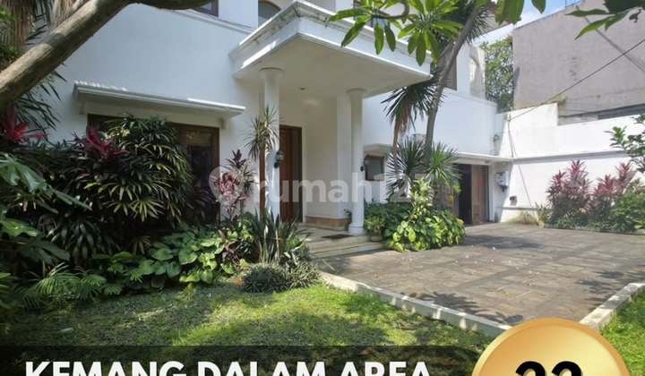 Rumah Kemang, Jakarta Selatan Bagus SHM Furnished