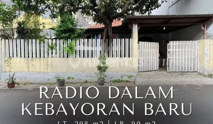 Rumah Radio Hitung Tanah Dalam, Jakarta Selatan Unfurnished SHM