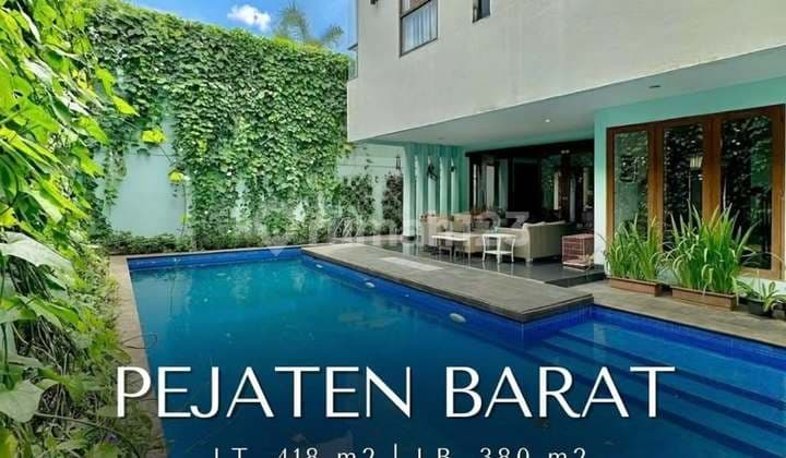 Rumah Pejaten, Jakarta Selatan Bagus Unfurnished SHM