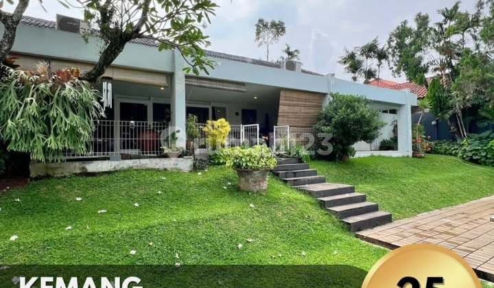 Rumah Bagus Semi Furnished SHM Kemang, Jakarta Selatan