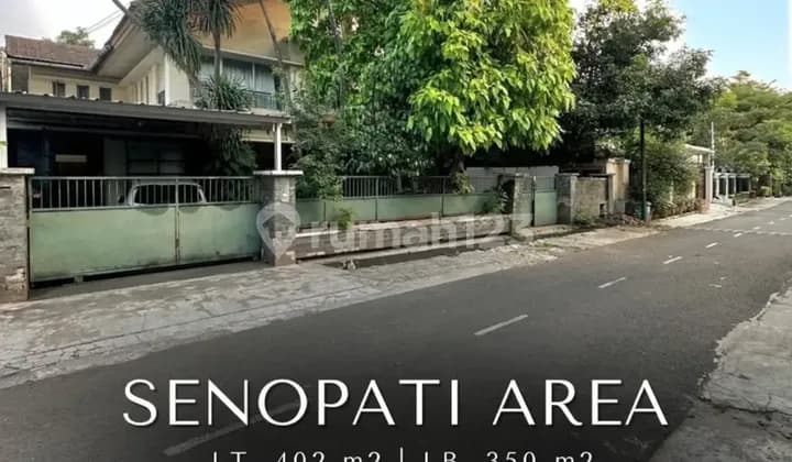 Rumah Senopati, Jakarta Selatan Bagus Unfurnished SHM