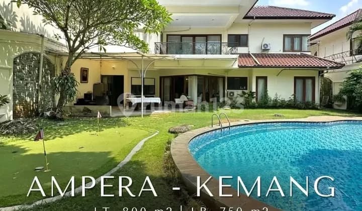 Rumah Didalam Komplek Kemang, Jakarta Selatan Bagus SHM