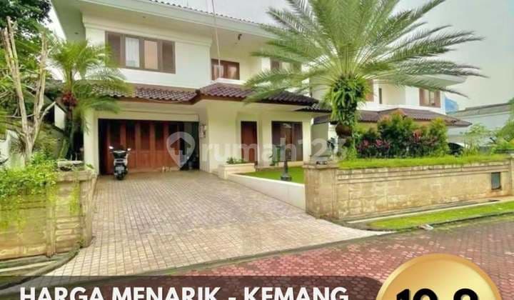 Turun Harga Rumah Bagus Siap Huni SHM Kemang, Jakarta Selatan