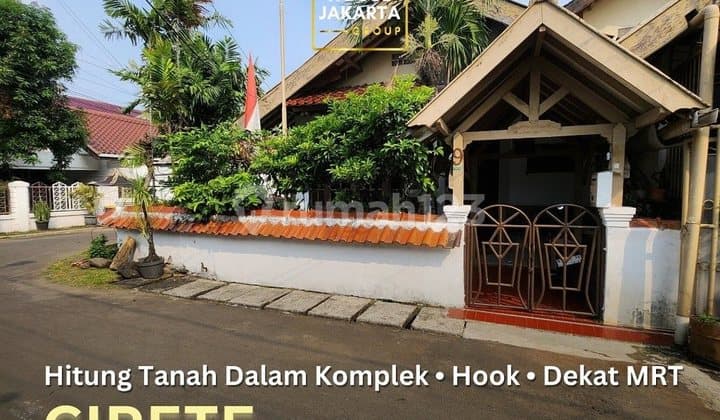 Rumah Bagus Hitung Tanah SHM Cipete, Jakarta Selatan