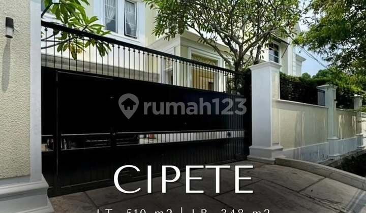Rumah Cipete, Jakarta Selatan Bagus Unfurnished SHM