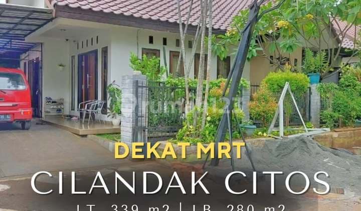 Rumah SHM Cilandak, Jakarta Selatan Semi Furnished Bagus
