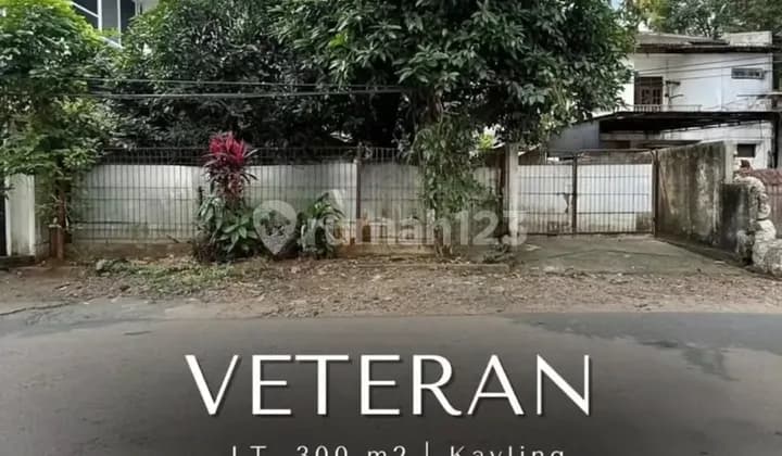 Tanah 300 m2 Veteran, Jakarta Selatan SHM